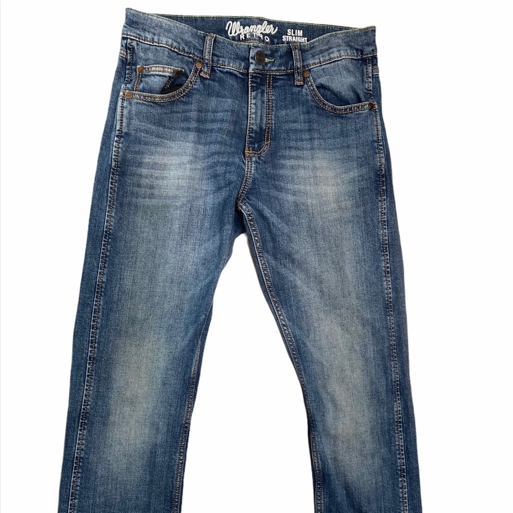Wrangler Retro Slim Straight Jeans